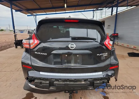 2015 Nissan Murano S z USA, uszkodzony, nr VIN 5N1AZ2MH2FN259750